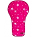 Накидка на стульчик для кормления принт "Star Mix" Pink