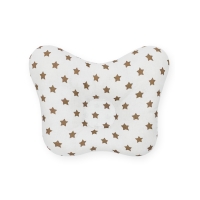 Подушка для новорожденного "Brown Stars"