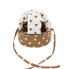 Шлем для защиты головы "Brown Stars / White Stars"