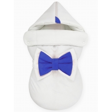 Конверт "NewBorn" White & Dark Blue