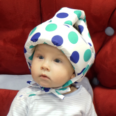 Шлем для защиты головы малыша Mild Горошинки