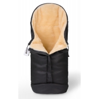 Конверт в коляску Esspero Sleeping Bag Lux (натуральная 100% шерсть) - Black