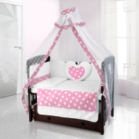 Балдахин на детскую кроватку Beatrice Bambini Di Fiore - Grande Stella rosa