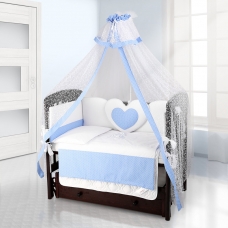 Балдахин на детскую кроватку Beatrice Bambini Di Fiore - Puntini blu