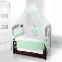 Балдахин на детскую кроватку Beatrice Bambini Di Fiore - Stella verde