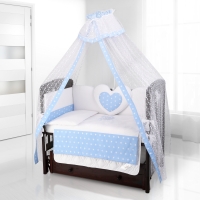 Балдахин на детскую кроватку Beatrice Bambini Di Fiore - Stella blu
