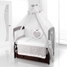 Балдахин на детскую кроватку Beatrice Bambini Di Fiore - Anello grigio