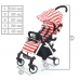 Детская прогулочная коляска Esspero Summer Lux - Red Stripe