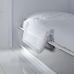 Защитный бортик для кровати на металлическом каркасе с тканью 95 см серый