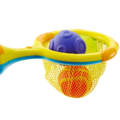 Игрушка для ванной 2 в 1 кольцо с мячиками брызгалками