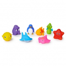 Игрушки для ванной Морские животные 8 шт