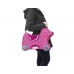 Детский чемодан на колесиках, розовый