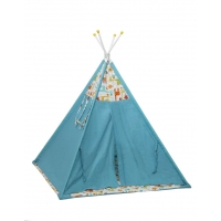 Палатка-вигвам детская Polini Жираф, голубой
