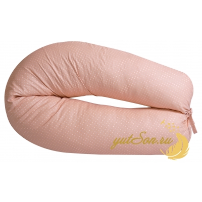 Подушка для беременных и кормящих мам в форме бумеранга