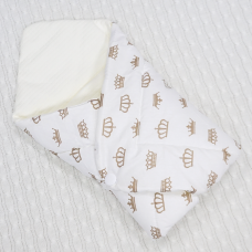 Конверт-одеяло для новорожденного Farla Dream Короны