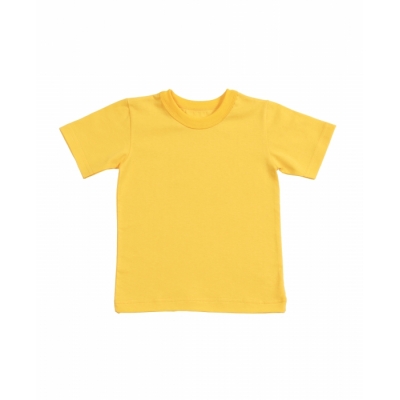 Детская футболка желтая