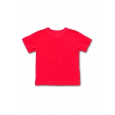 Детская футболка красная