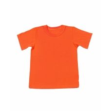 Детская футболка оранжевая