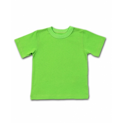 Детская футболка зеленая