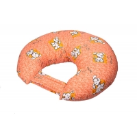 Подушка для кормления "Долматинцы на оранжевом"